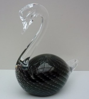 Marcolin Crystal Glass Swan