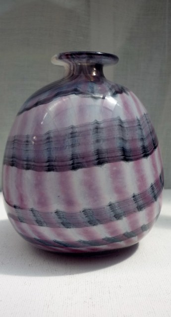 Mtarfa glass vase. 