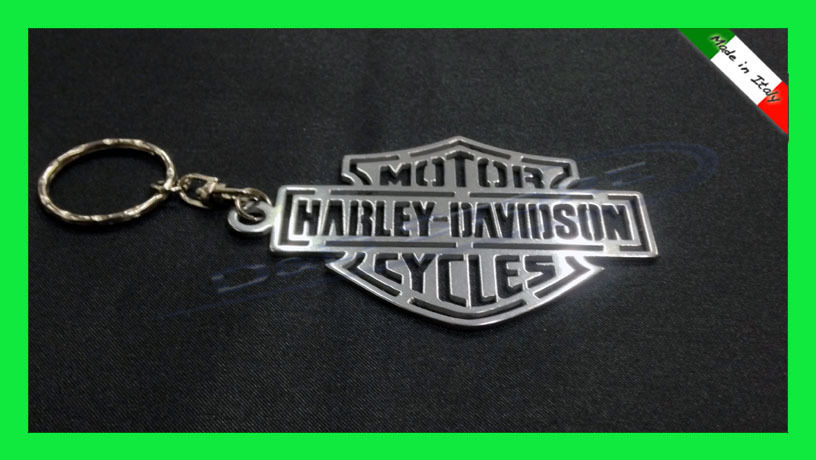 Portachiavi Moto HARLEY DAVIDSON in ACCIAIO INOX