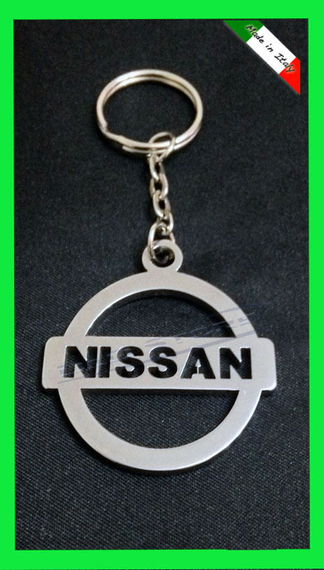 Portachiavi Auto NISSAN in ACCIAIO INOX