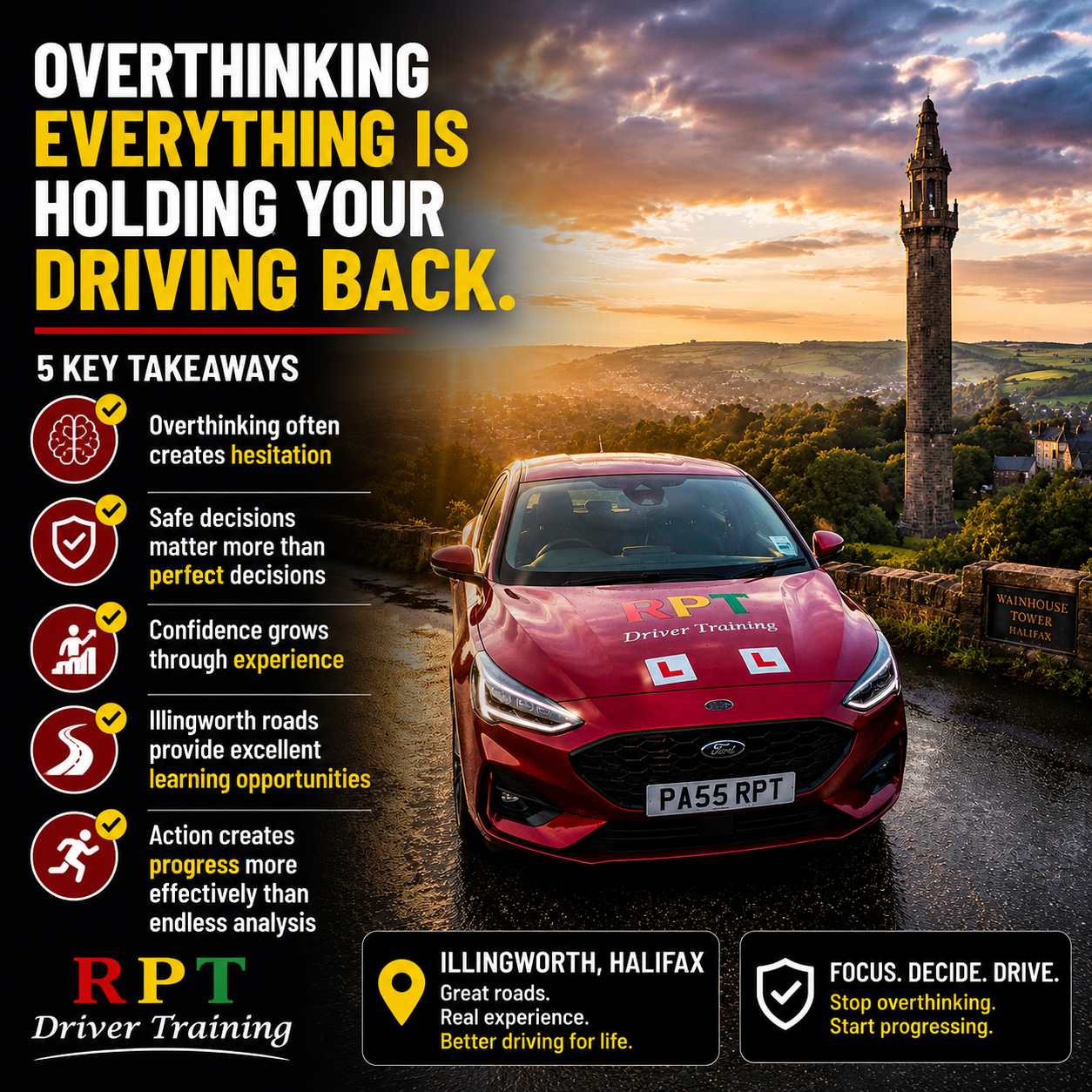 driving lessons halifax overthinking