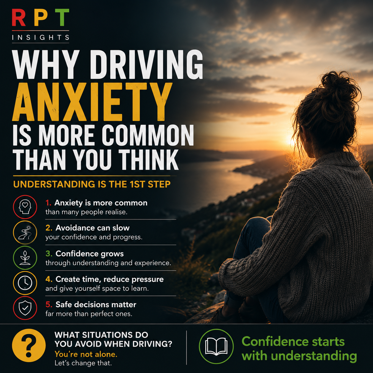Driving Anxiety: Why It Happens and How Confidence
