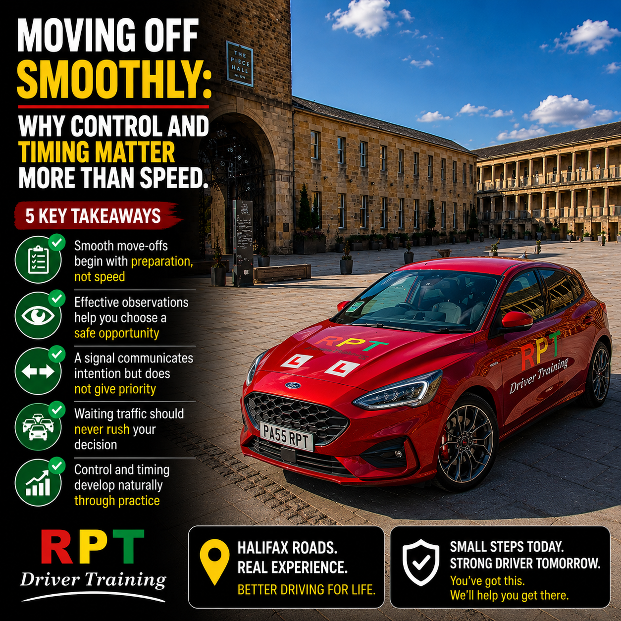 Moving Off Smoothly: Why Control And Timing Matter