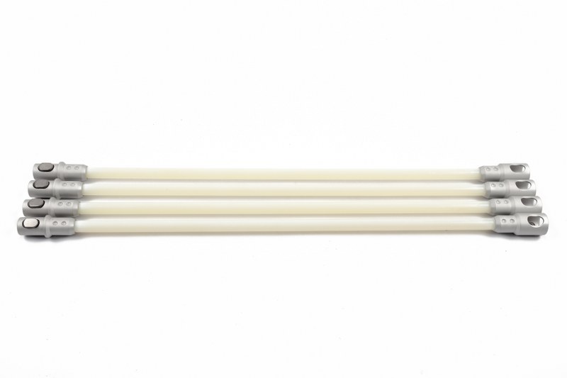 12mm Half Nylon Rod (Large Button) (Alum) - SNR12-HA