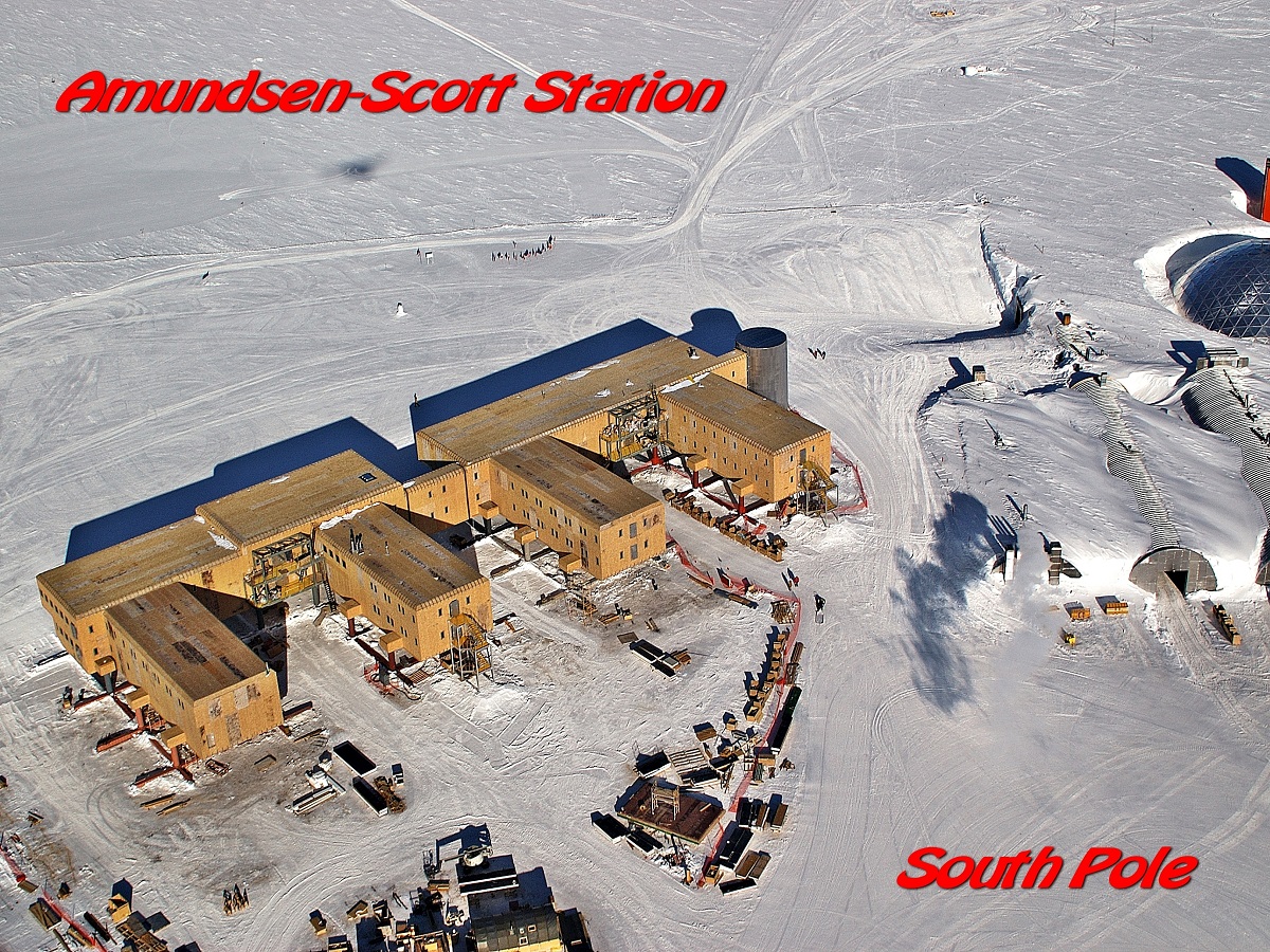 Amundsen-Scott Südpolstation Antarktis 01