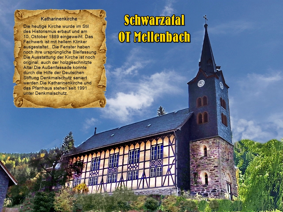 Katharinenkirche Schwarzatal OT Mellenbach 184
