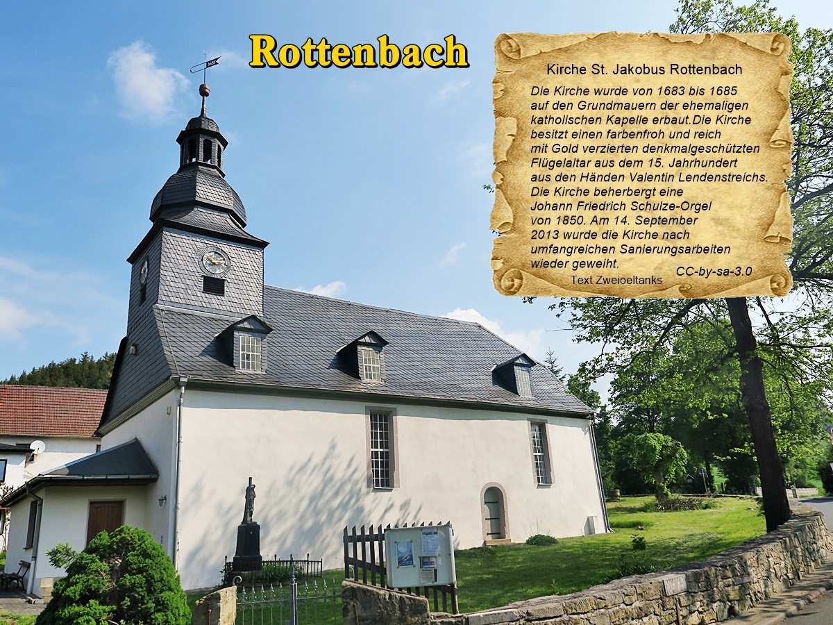 Kirche St.Jacobus Königsee OT Rottenbach 71