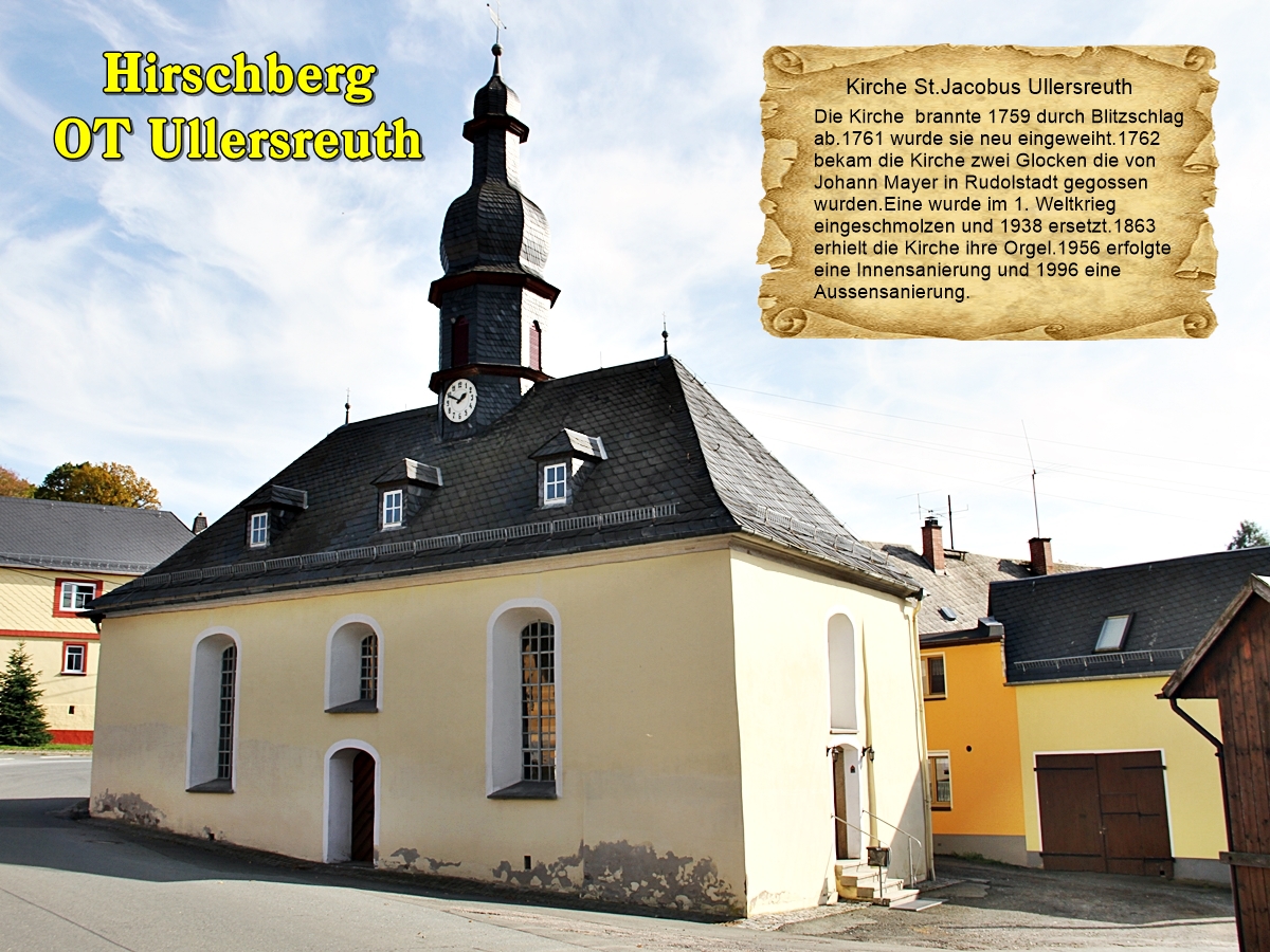 Kirche St.Jacobus Hirschberg OT Ullersreuth 161