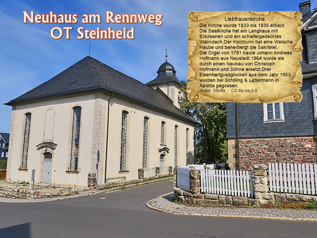 Liebfrauenkirche Neuhaus am Rennweg OT Steinheid 177 