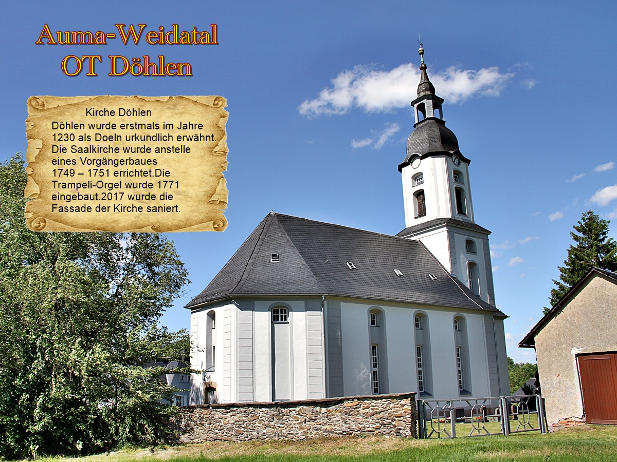 Dorfkirche Auma-Weidatal OT Döhlen 107