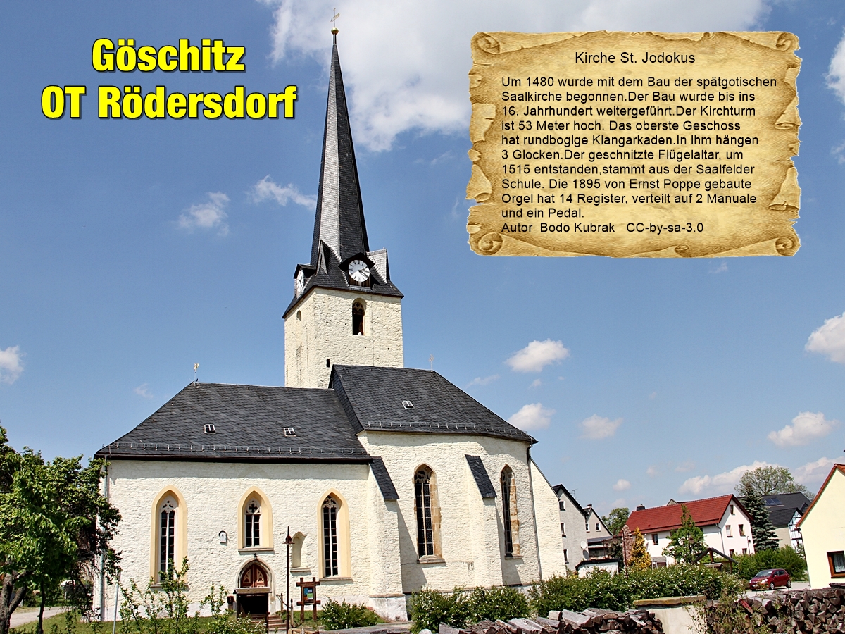 Kirche St.Jodokus Göschitz OT Rödersdorf 211