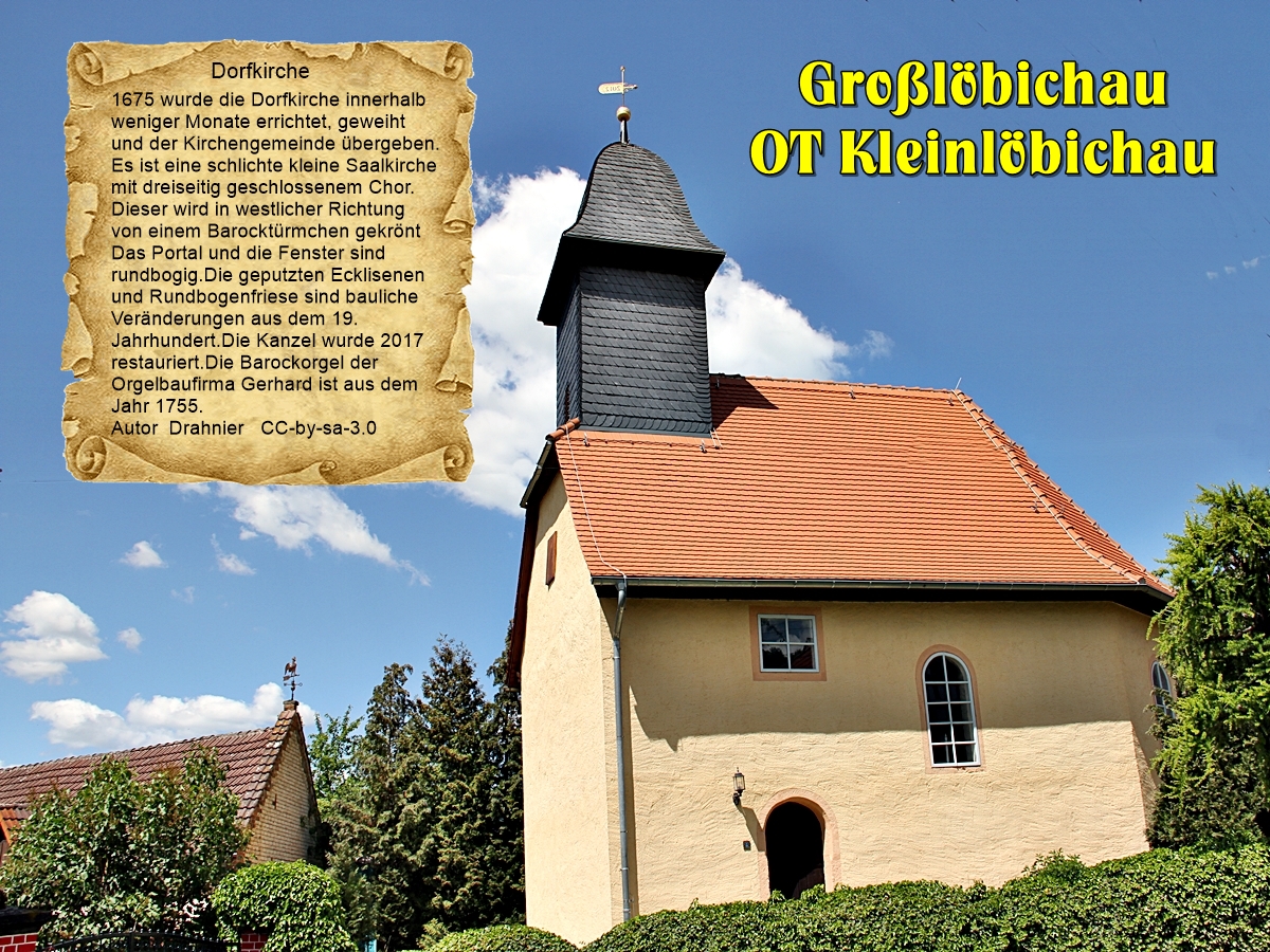 Dorfkirche Großlöbichau OT Kleinlöbichau 218