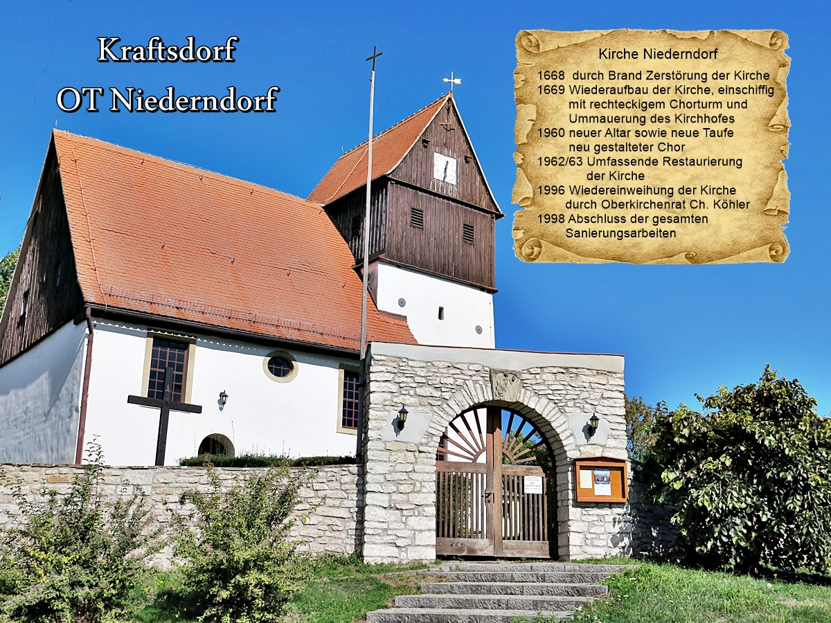 Kirche Kraftsdorf OT Niederndorf 63