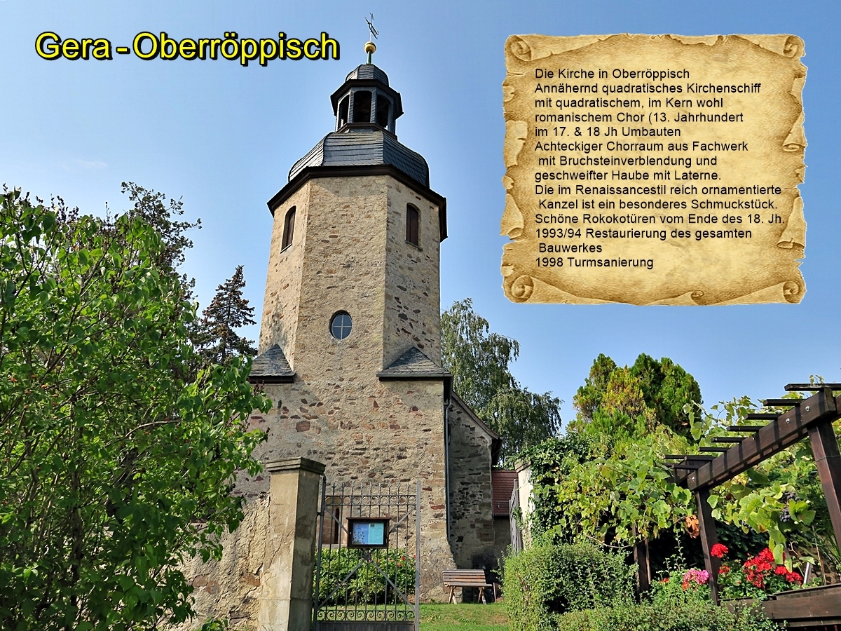 Kirche Gera-Oberröppisch  10