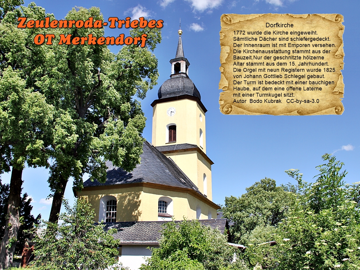 Dorfkirche Zeulenroda-Triebes OT Merkendorf 200