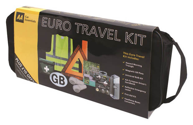 halfords european travel kit plus