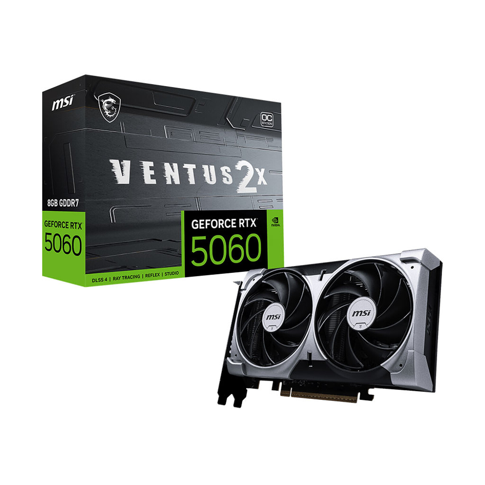 MSI RTX 5060 8Go VENTUS 2X OC