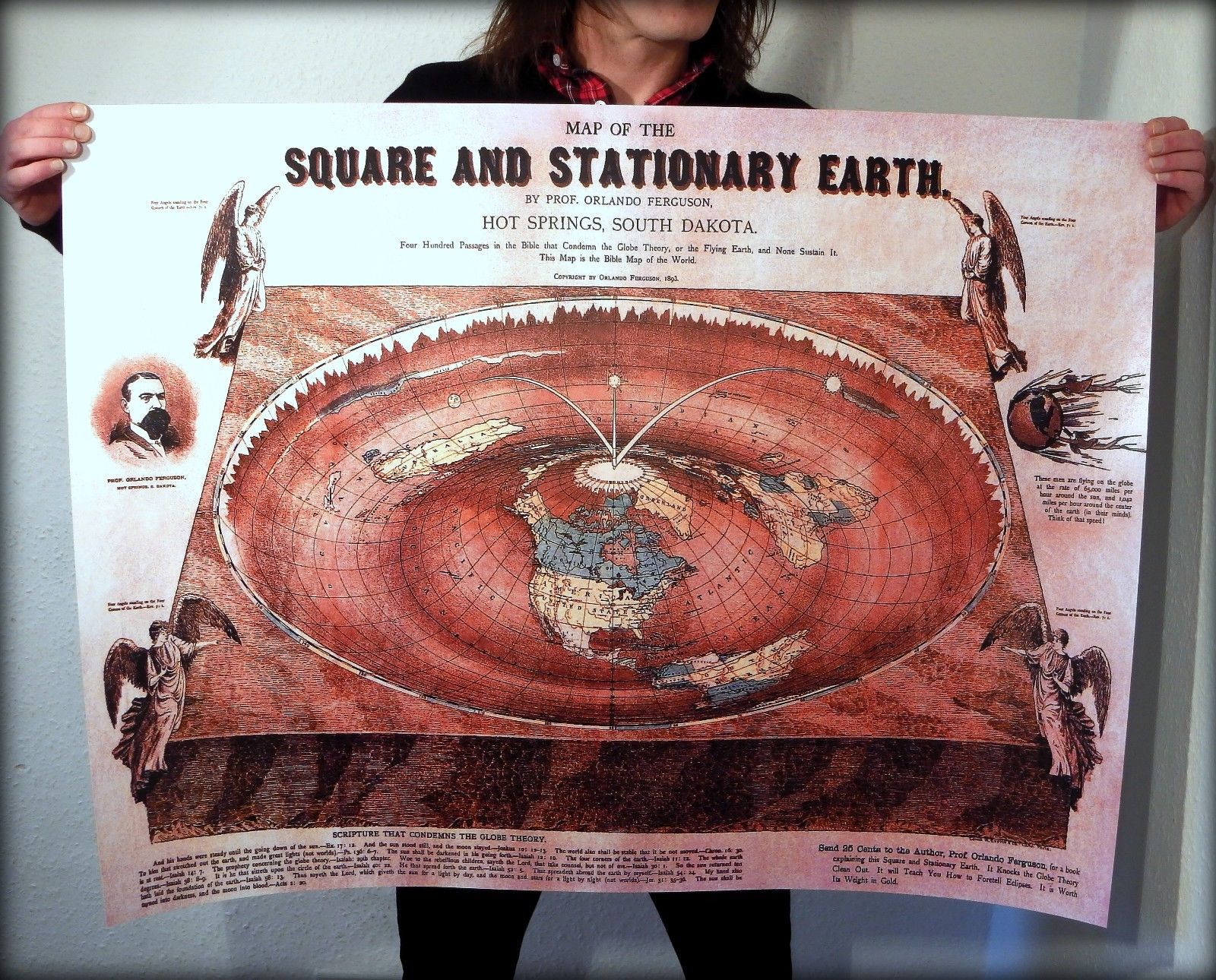 SQUARE & STATIONARY EARTH 1893