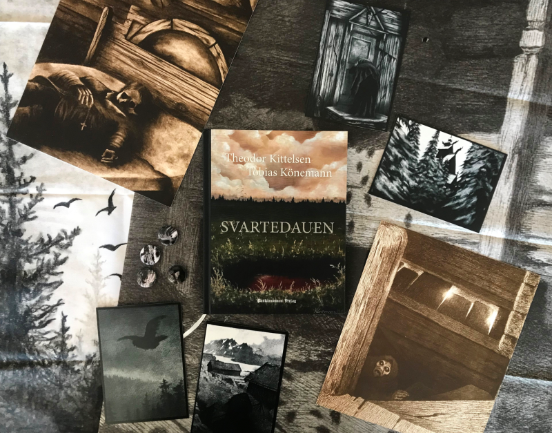 SVARTEDAUEN Kittelsen & Könemann; Limited Edition