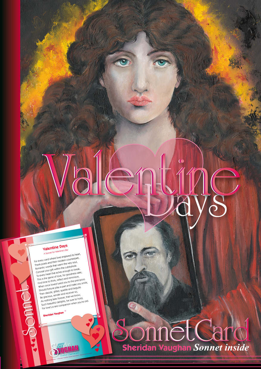 Valentine Card Jane Morris and a ScreenSaver