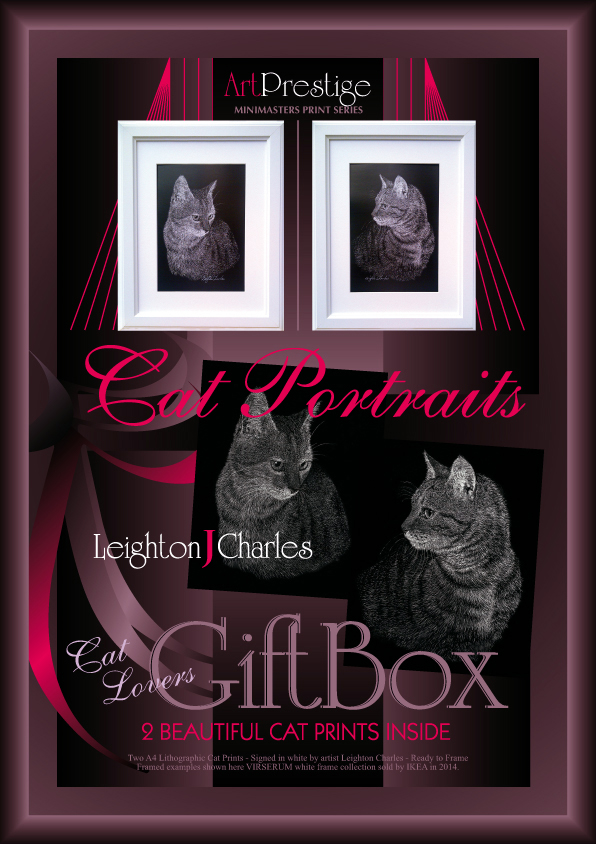 ArtPrestige Cat Studies Gift Box