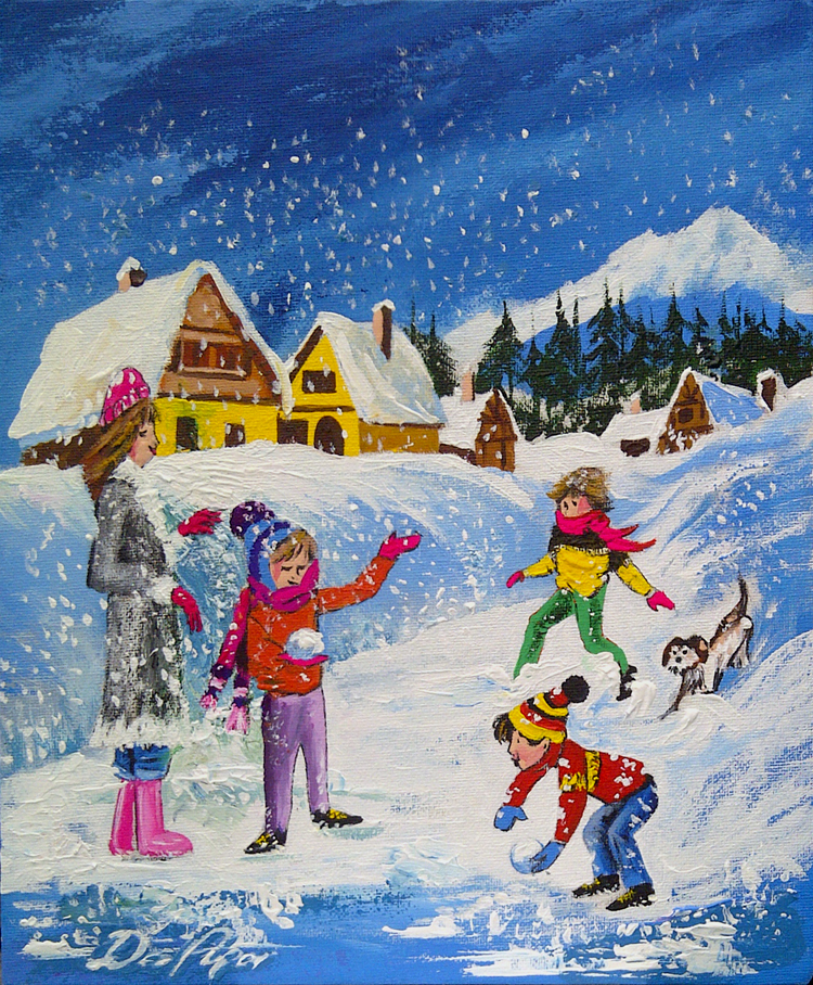 Snow Fun - Des Piper