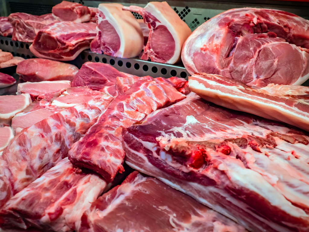 carne refrigerada de alta calidad