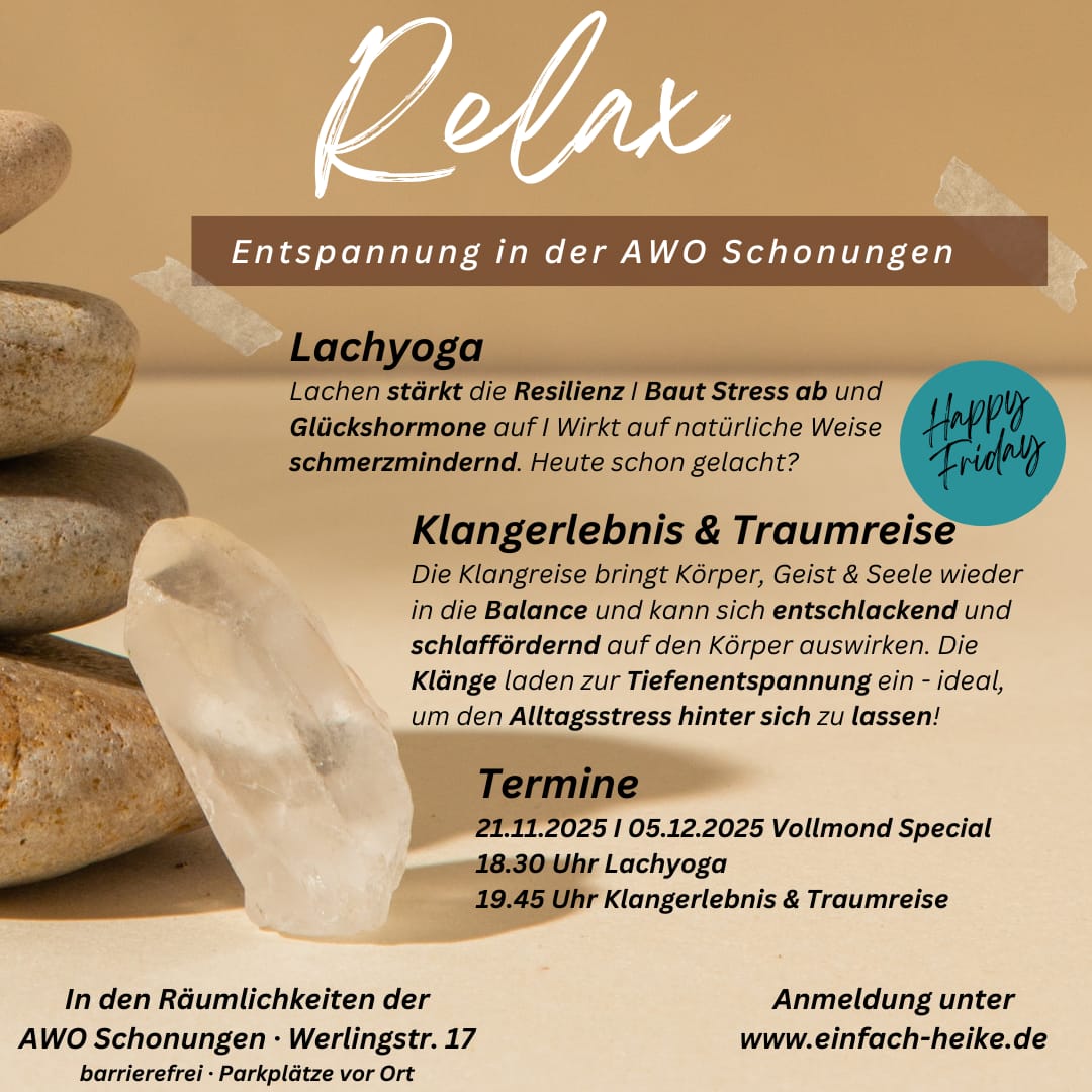 Lachyoga & Klangerlebnis