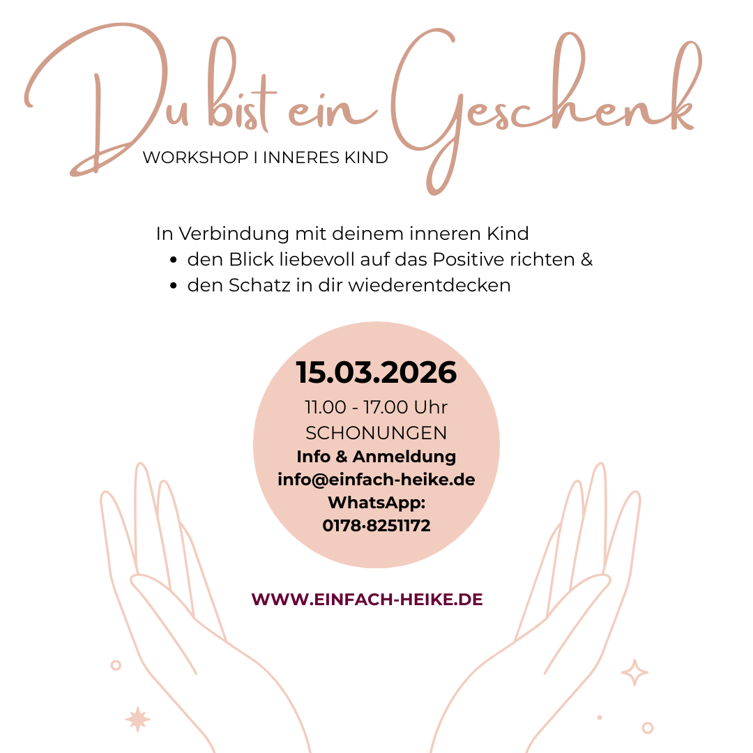 WORKSHOP Du bist ein Geschenk