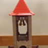 Turm mit Kreuz, Glockenstuhl und Wehrgang