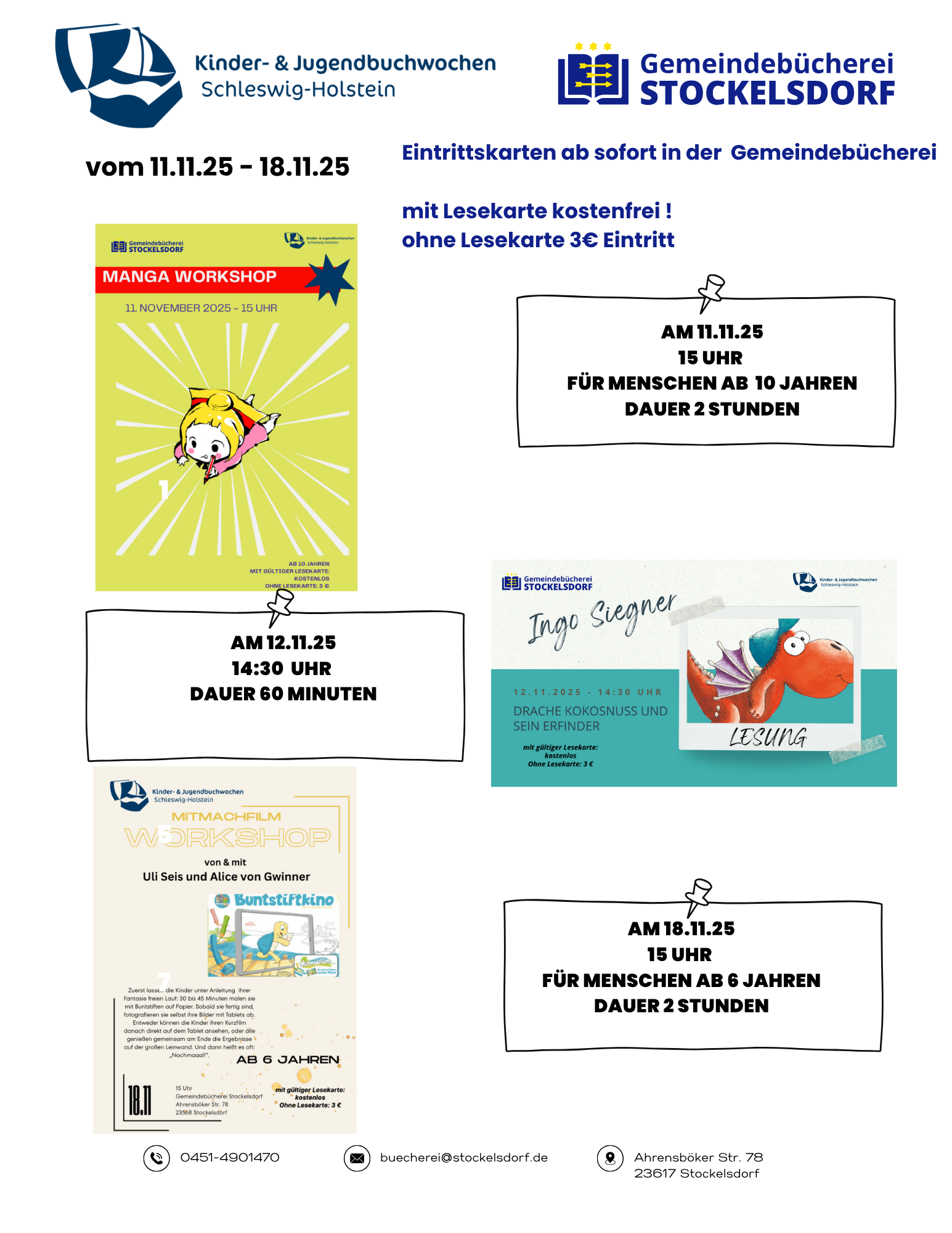 Veranstaltungsübersicht 