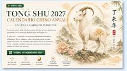 Calendario chino 2027+ Horóscopos 2027+ Feng Shui 2027 