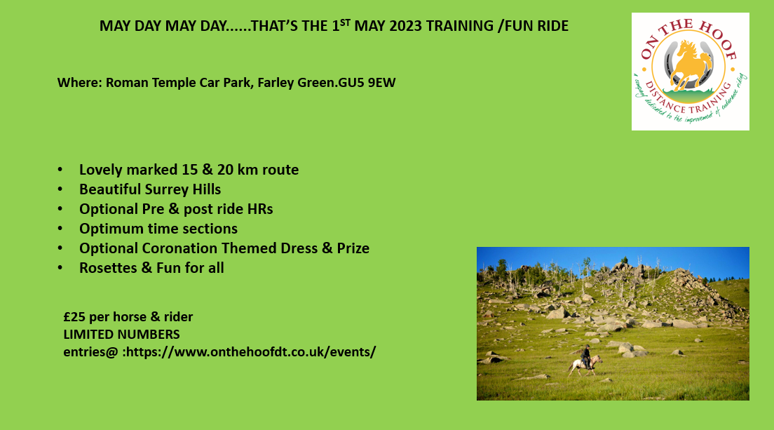 May Day Training Ride