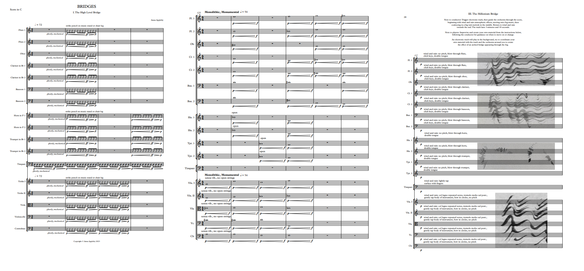 Bridges - Chamber Orchestra