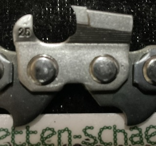 Hartmetall Vollmeißelsägekette 3/8 1,5