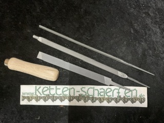 Vallobre Schärfset Chisel Bit all in one in Rolltasche