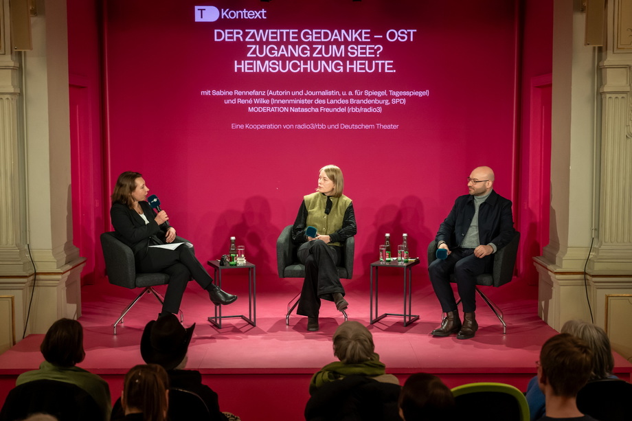 Podcast von radio drei im deutschen Theater