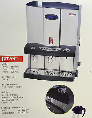 Kaffee-Vollautomat Logo Privera