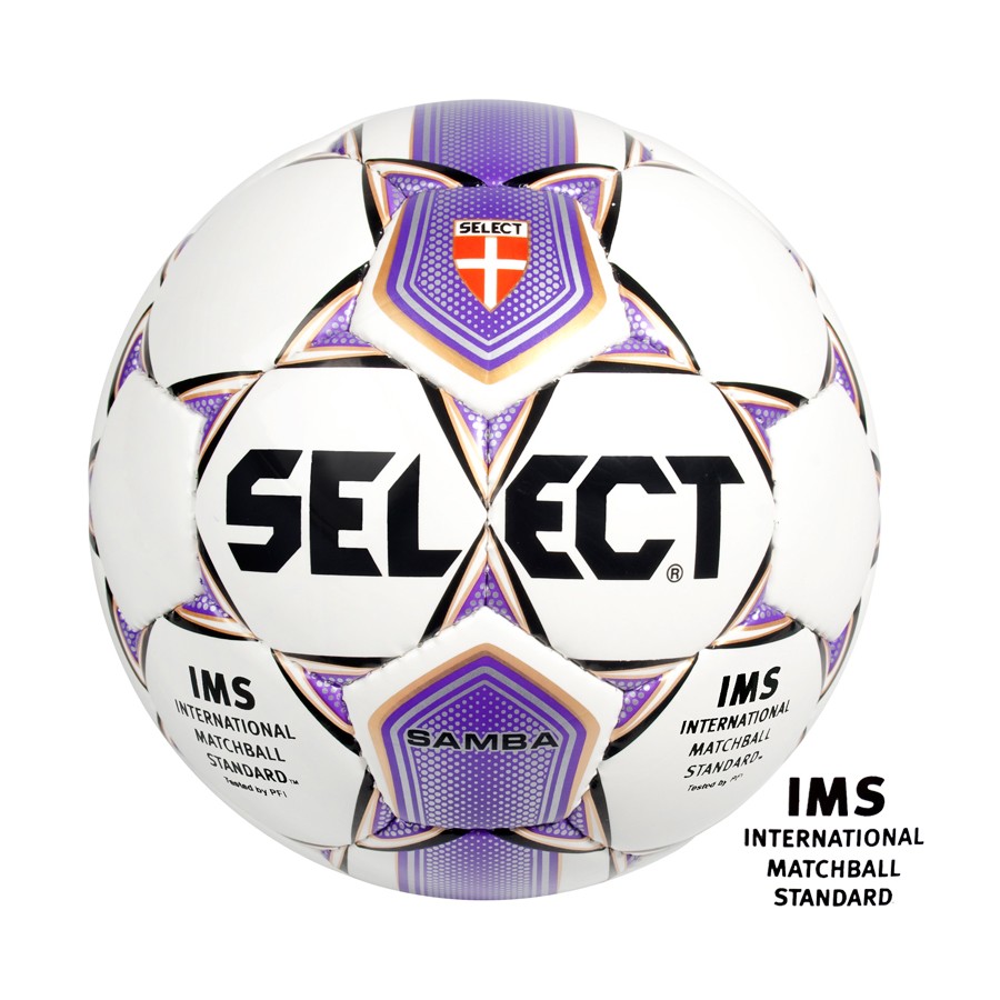 PALLONE SELECT SAMBA N.5 -PREZZO QUANTITA'-Colore Bianco/Viola