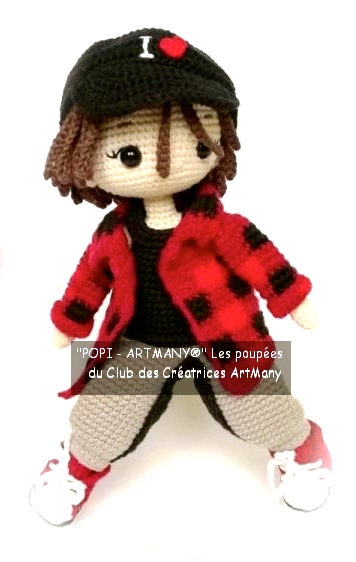 POUPEE AU CROCHET - ARSEN