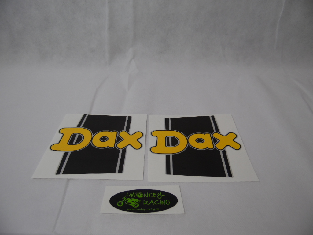 Aufkleber Bauchbinden-Set Dax schwarz/gelb  19,90 EUR